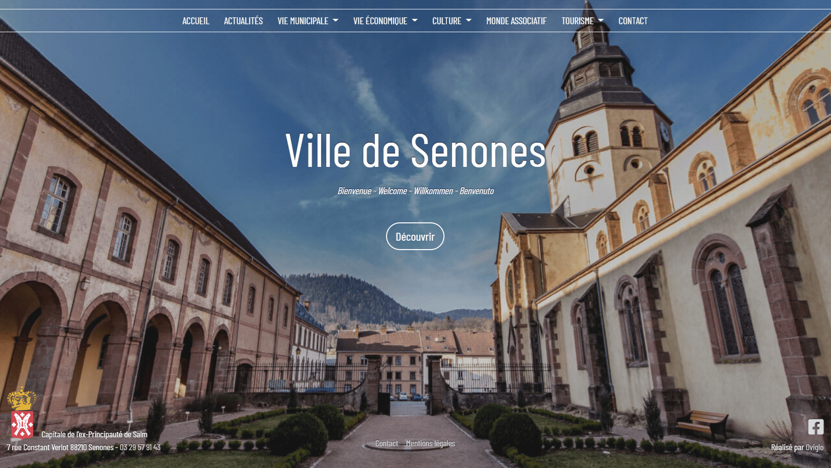 Ville de Senones